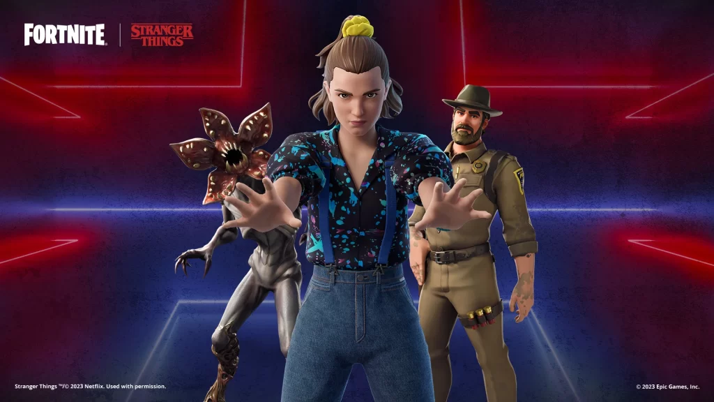 Stranger Things no Fortnite