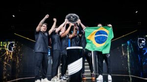 FURIA com o troféu IEM Chengdu 2025