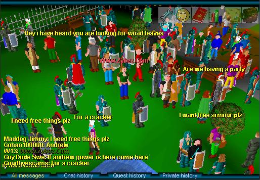Evento de natal do RuneScape 2001